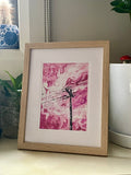 'Moment of magic in pink' - Print