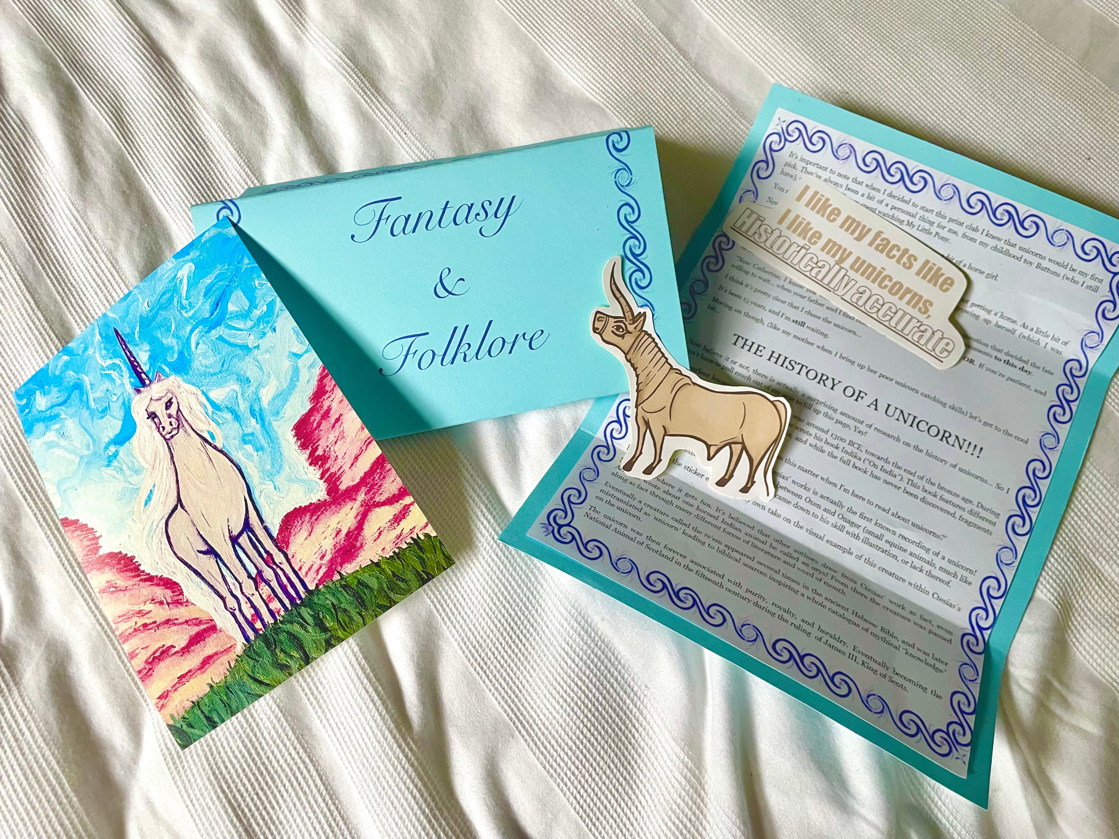 Fantasy and Folklore Print Club